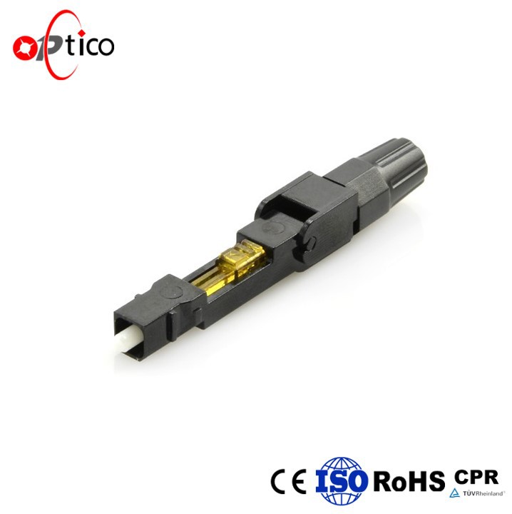 SC UPC SM Optical Fiber Fast Connector