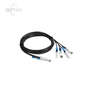 100G QSFP28 إلى 4xSFP28 كابل DAC