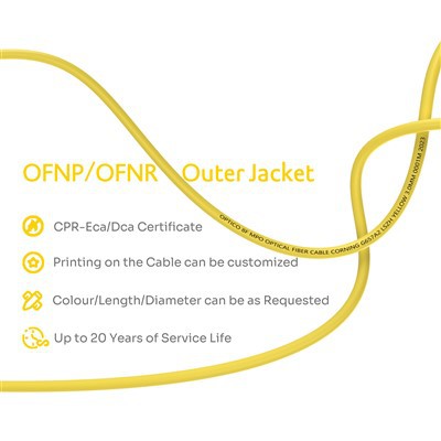 8F MTP MPO To FC Breakout Cable OS2 APC