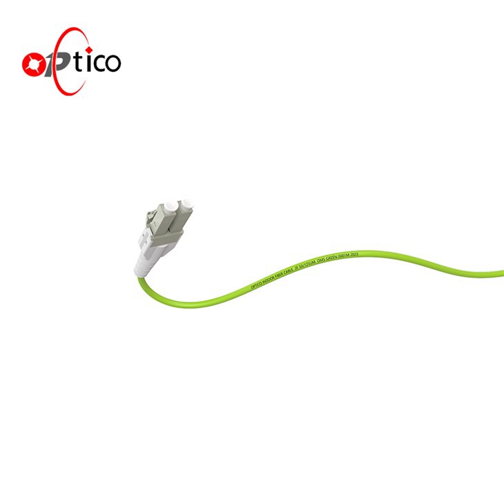 LC UPC OM5 Multimode Duplex Fiber Patch Cord 3 Meters